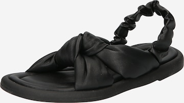 ABOUT YOU Sandalen 'Tina' in Schwarz: predná strana