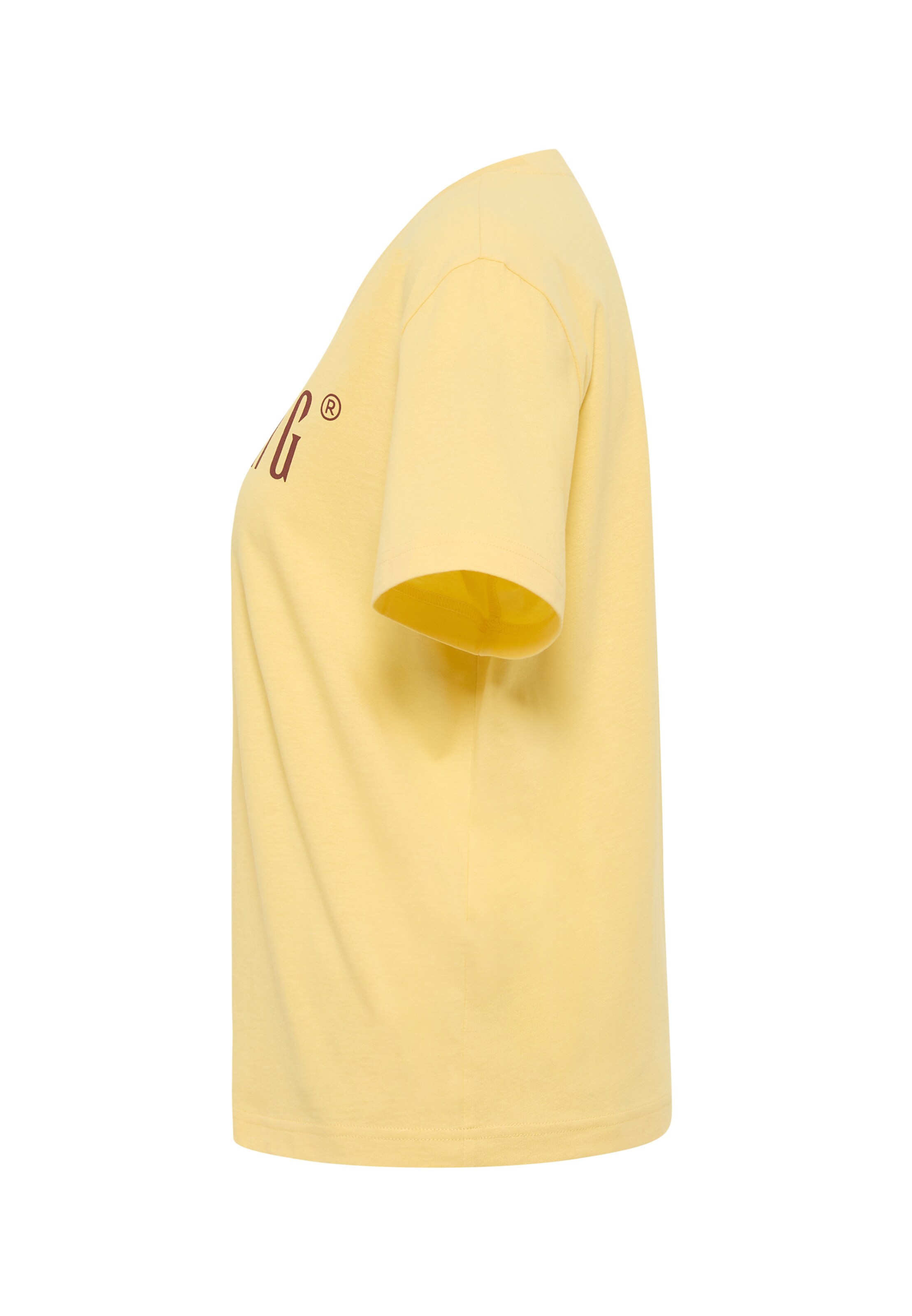 MUSTANG Shirt 'Floris' in Yellow