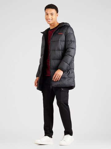 Veste d’hiver 'Mati2341' HUGO Red en noir