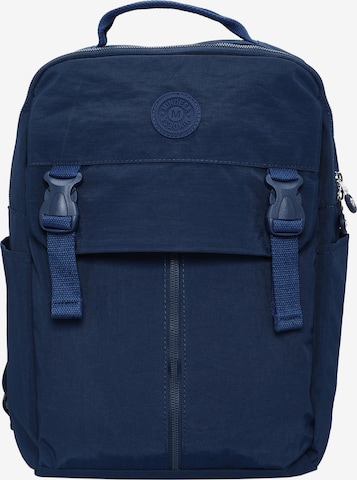 Mindesa Rucksack in Blau: Vorderseite
