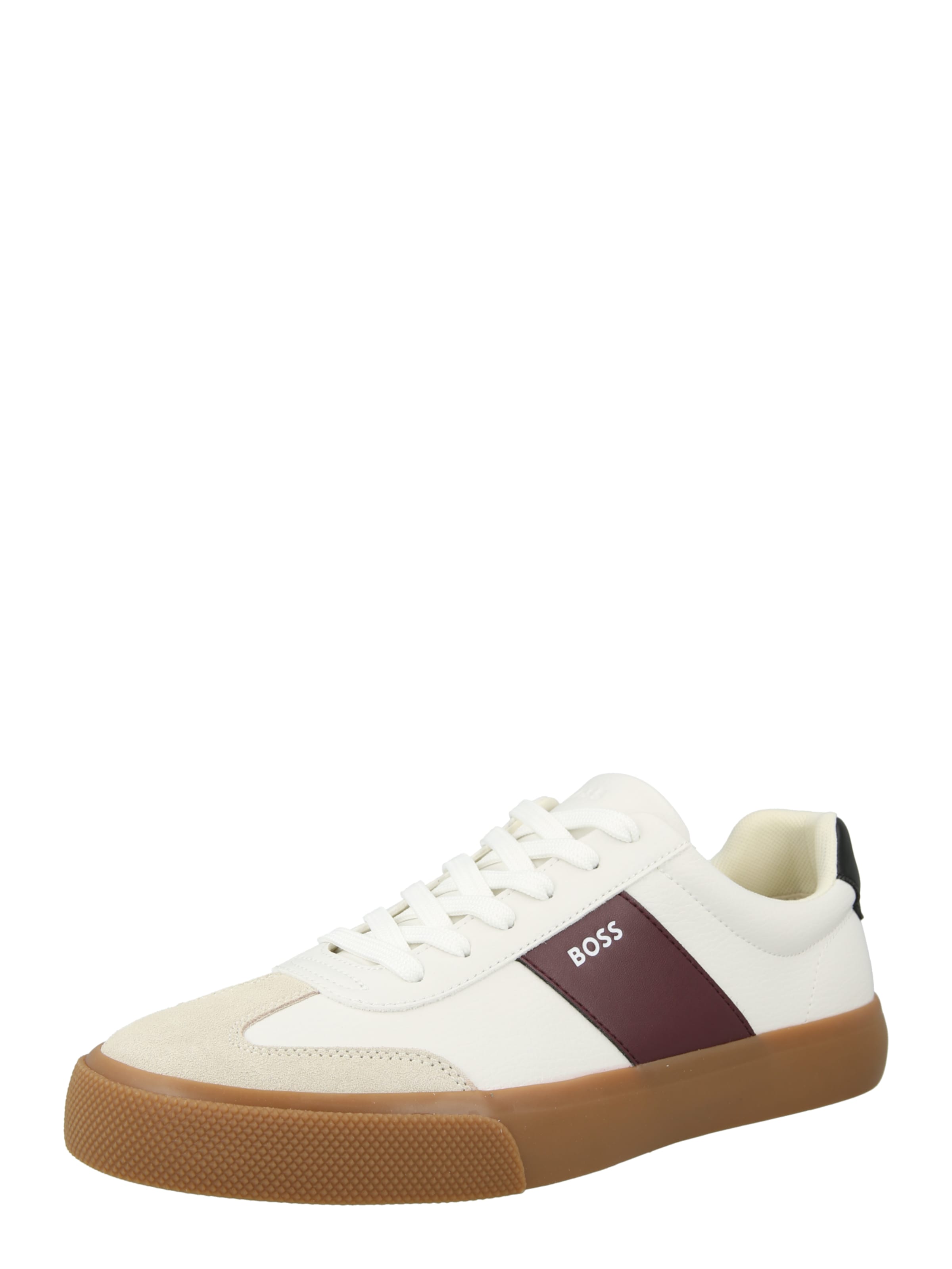 BOSS Rövid szárú sportcipők 'Aiden' - fehér: elől