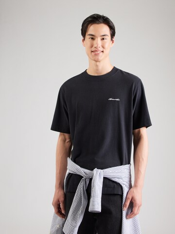 Abercrombie & Fitch Футболка в Черный: спереди