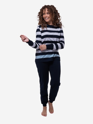 Ammann Pajama 'Night & Home' in Blue