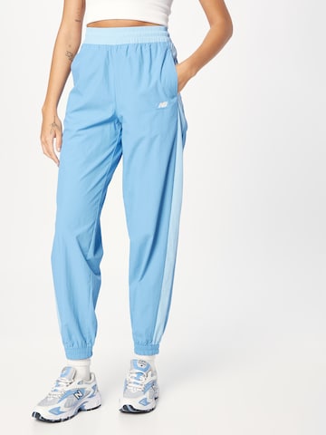 new balance Tapered Workout Pants 'Athletics' in Blue: front