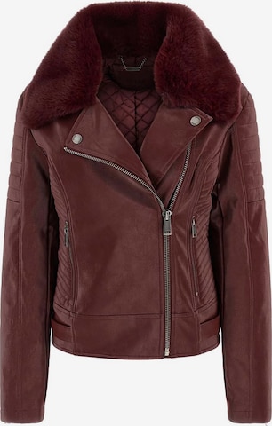GUESS Between-Season Jacket 'Darcey' in Brown: front