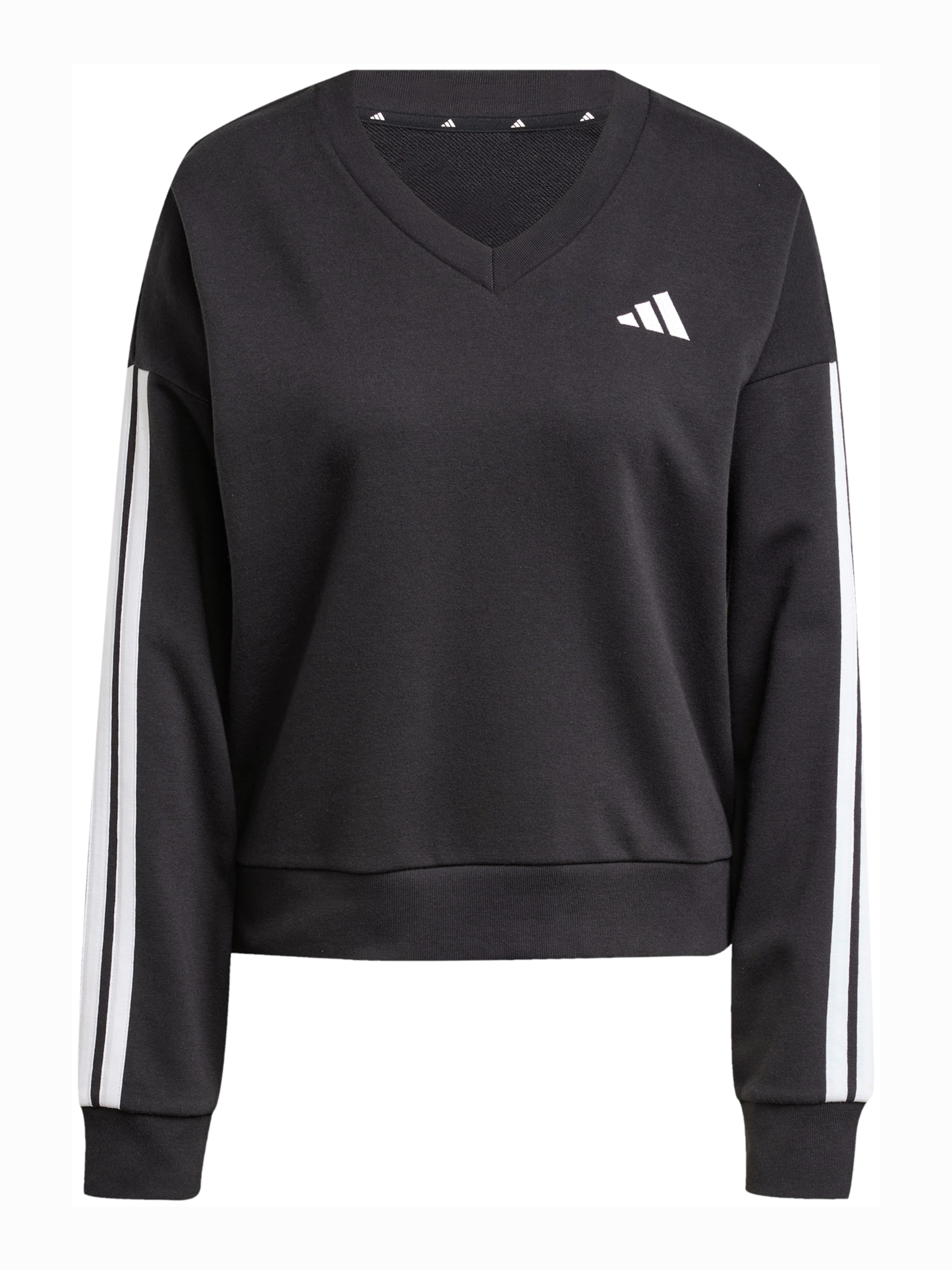 ADIDAS SPORTSWEAR Спортен суитшърт в черно: отпред