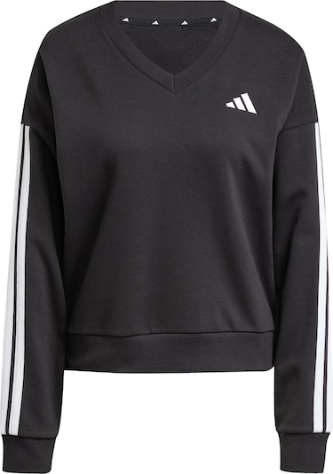 ADIDAS SPORTSWEAR Sportska sweater majica u crna / bijela, Pregled proizvoda