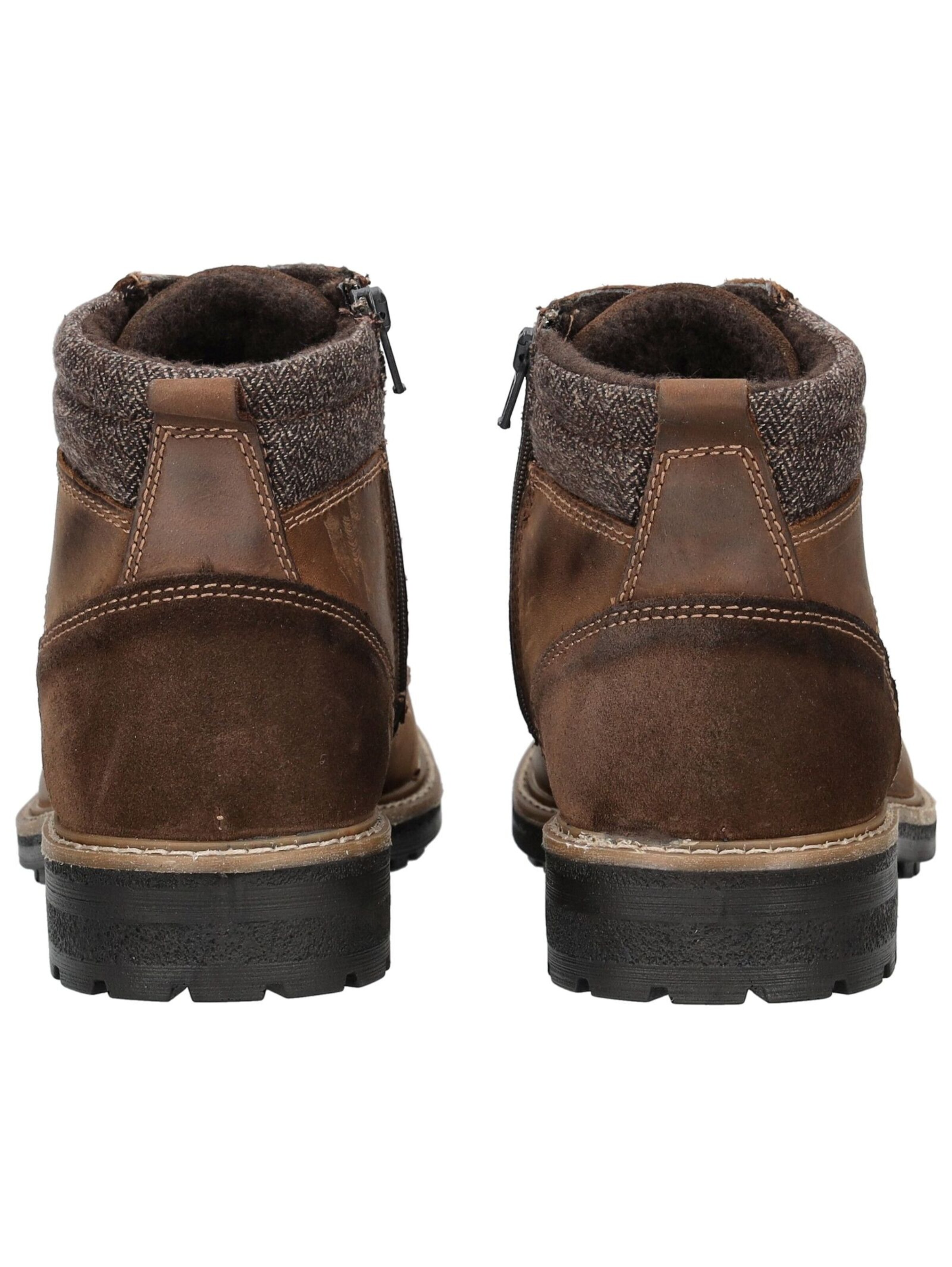 Bottes à lacets IMAC en marron