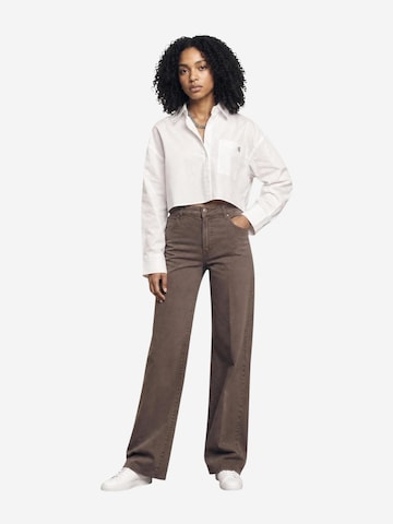 Calvin Klein Jeans Blouse 'LV047F104G' in Wit
