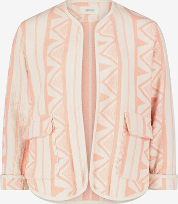 Cartoon Blazer in Orange: front