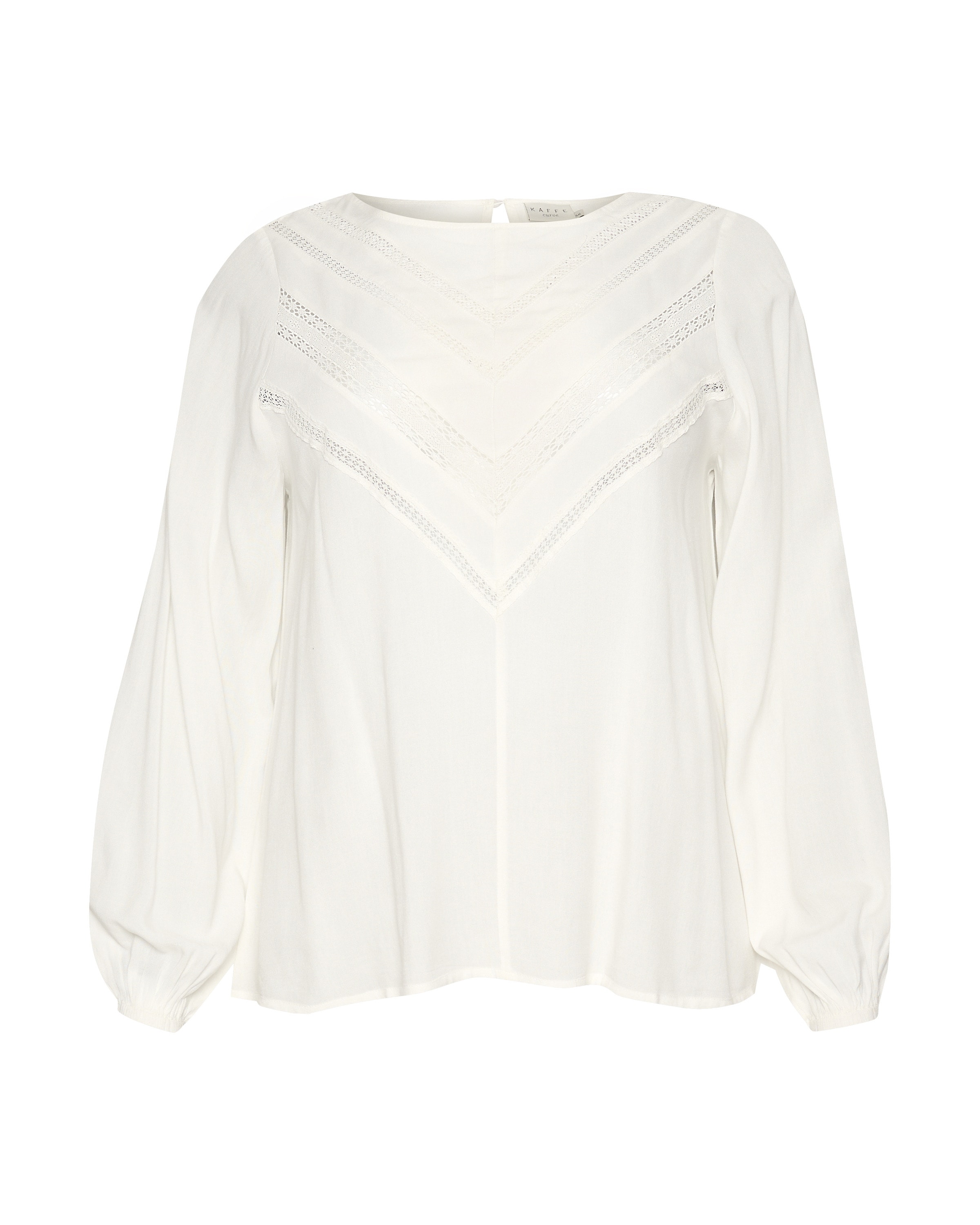 balta KAFFE CURVE Palaidinė 'Celina': priekis