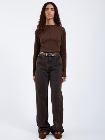 Dr. Denim Top 'Stella Waffle Top' in Bruin