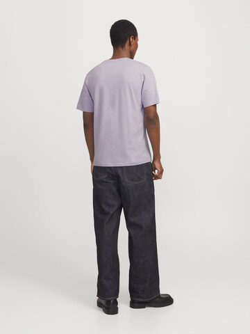 T-Shirt 'JORAnatomy' JACK & JONES en violet