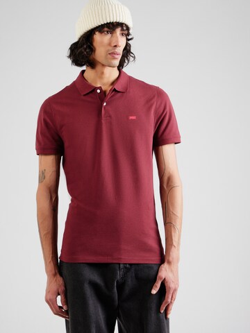 LEVI'S ®Majica 'HOUSEMARK' - crvena boja: prednji dio