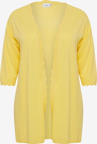 Fransa Curve Blouse 'Blume' in Yellow: front