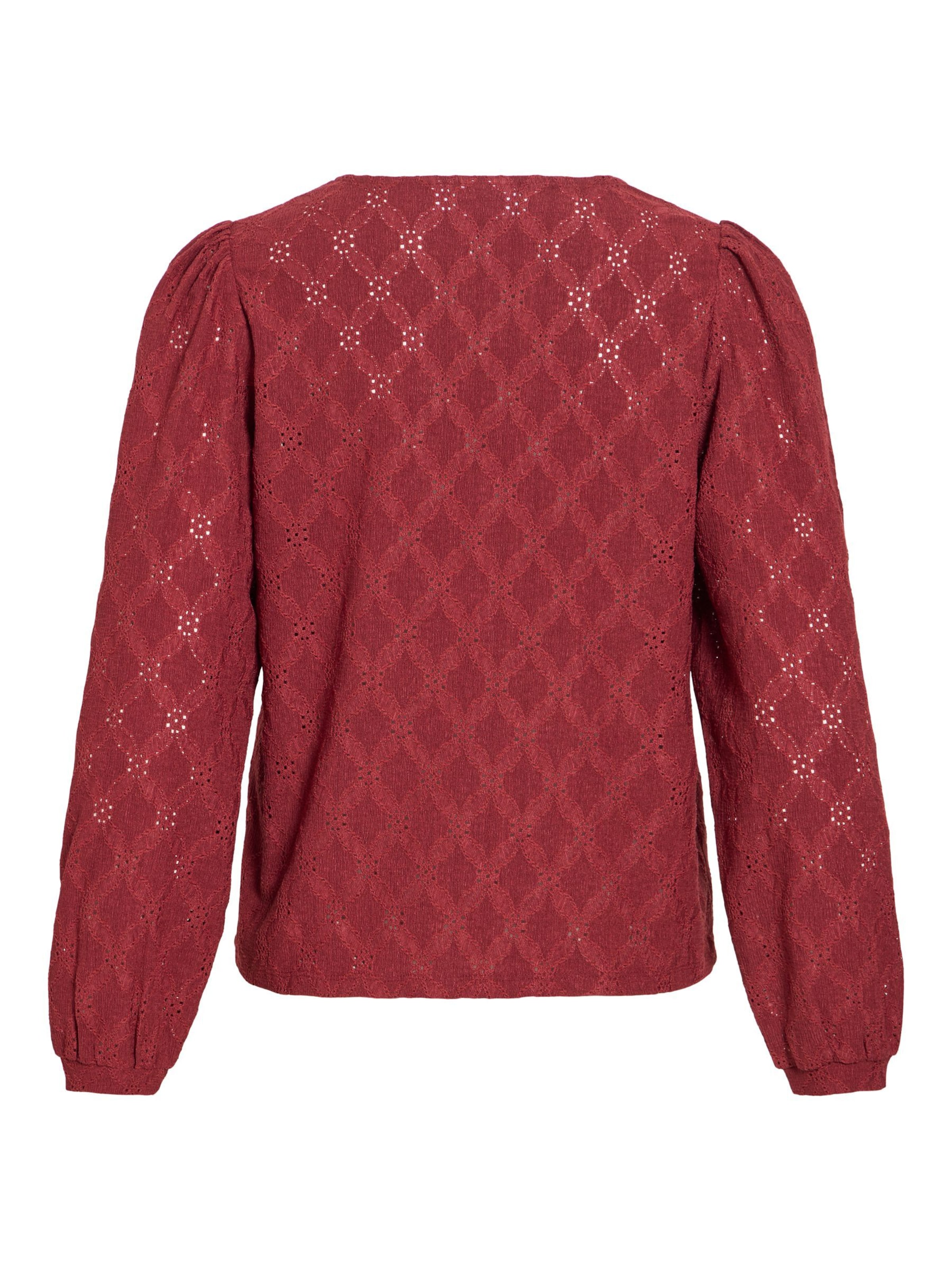 Camicia da donna di VILA in rosso