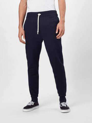 Effilé Pantalon Polo Ralph Lauren en noir : devant