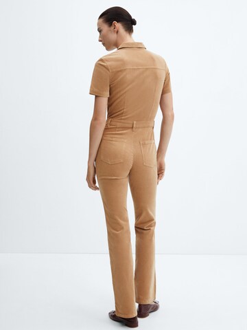 MANGO Jumpsuit 'Iggyp' in Braun