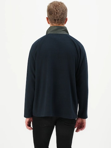 Denim Project Between-season jacket ' DP Combined Half Zip ' in Blue