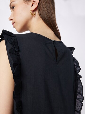 s.Oliver Blouse in Black