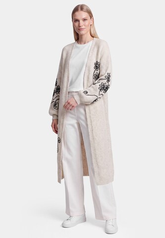 usha WHITE LABEL - Cárdigan en beige: frente