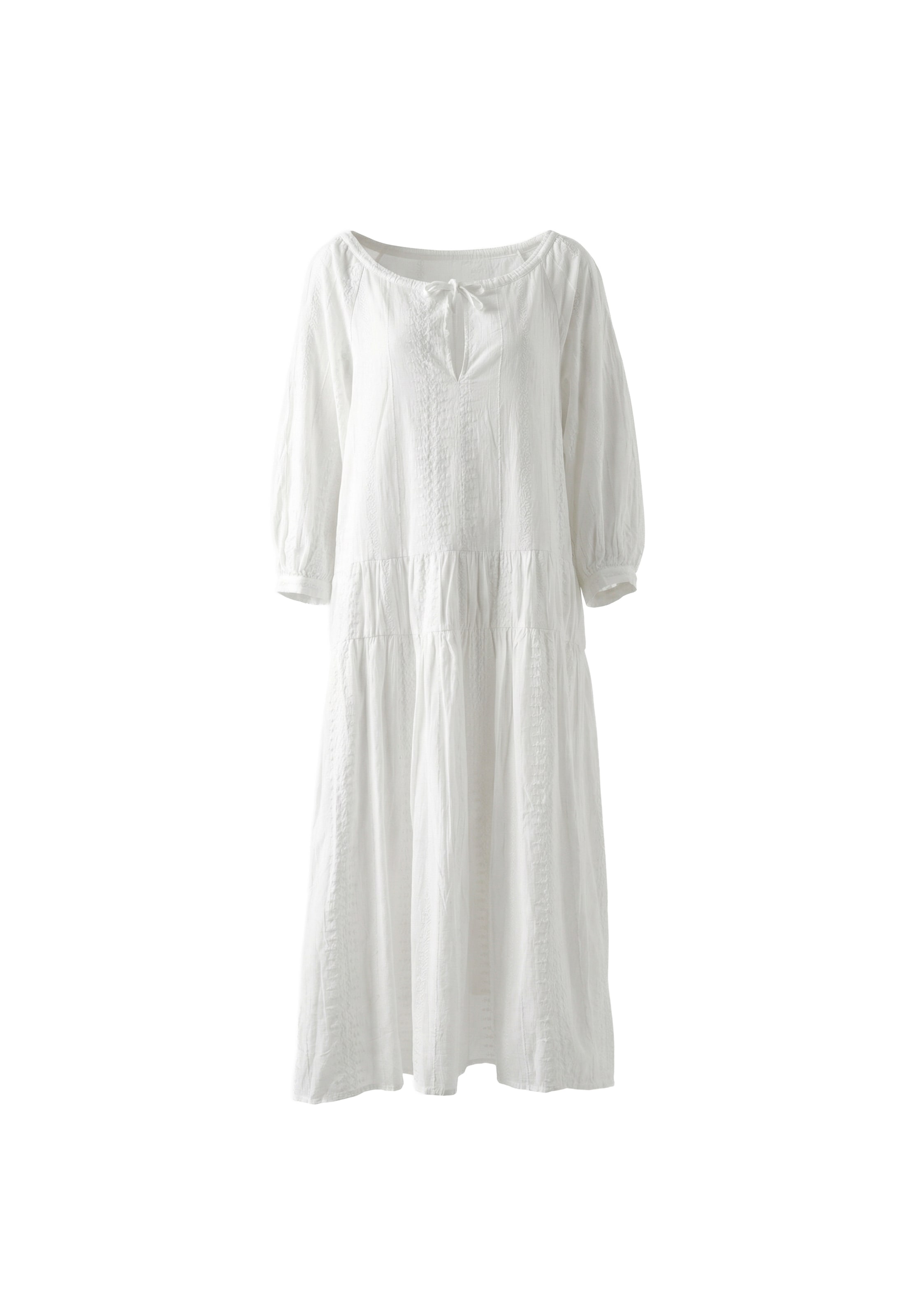 IZIA Kleid 'Boho' in Weiß: Vorderseite