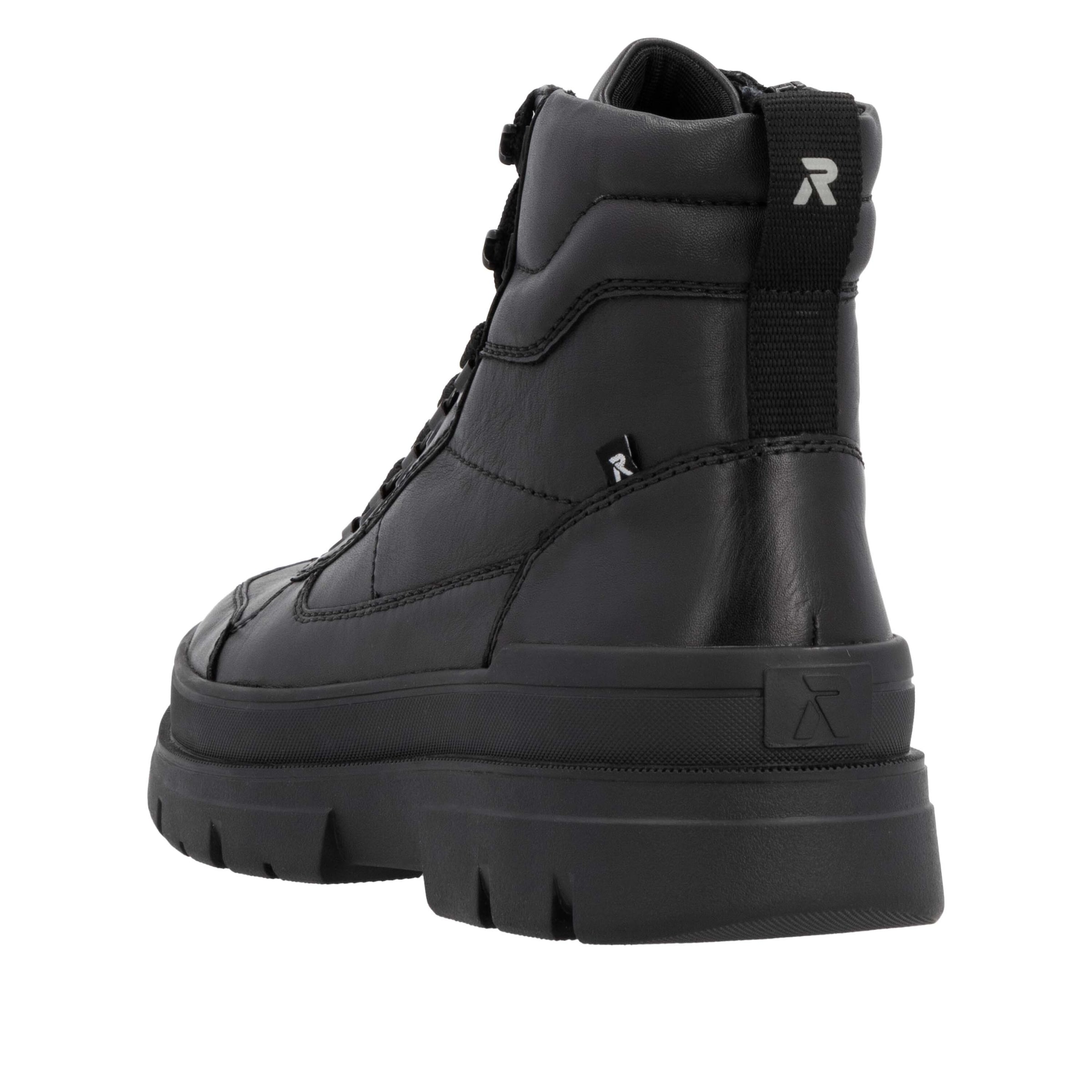 Rieker Sport - Bota com atacadores 'U1271' em preto