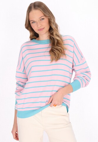 Pull-over MYMO en rose : devant