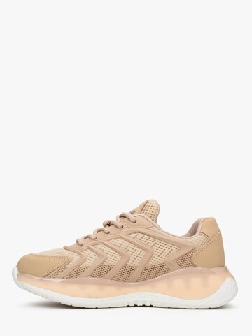 Estro Sneakers laag '7650' in Beige