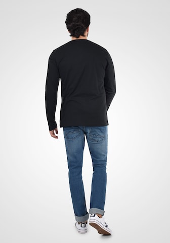 BLEND Longsleeve 'Dopper' in Schwarz