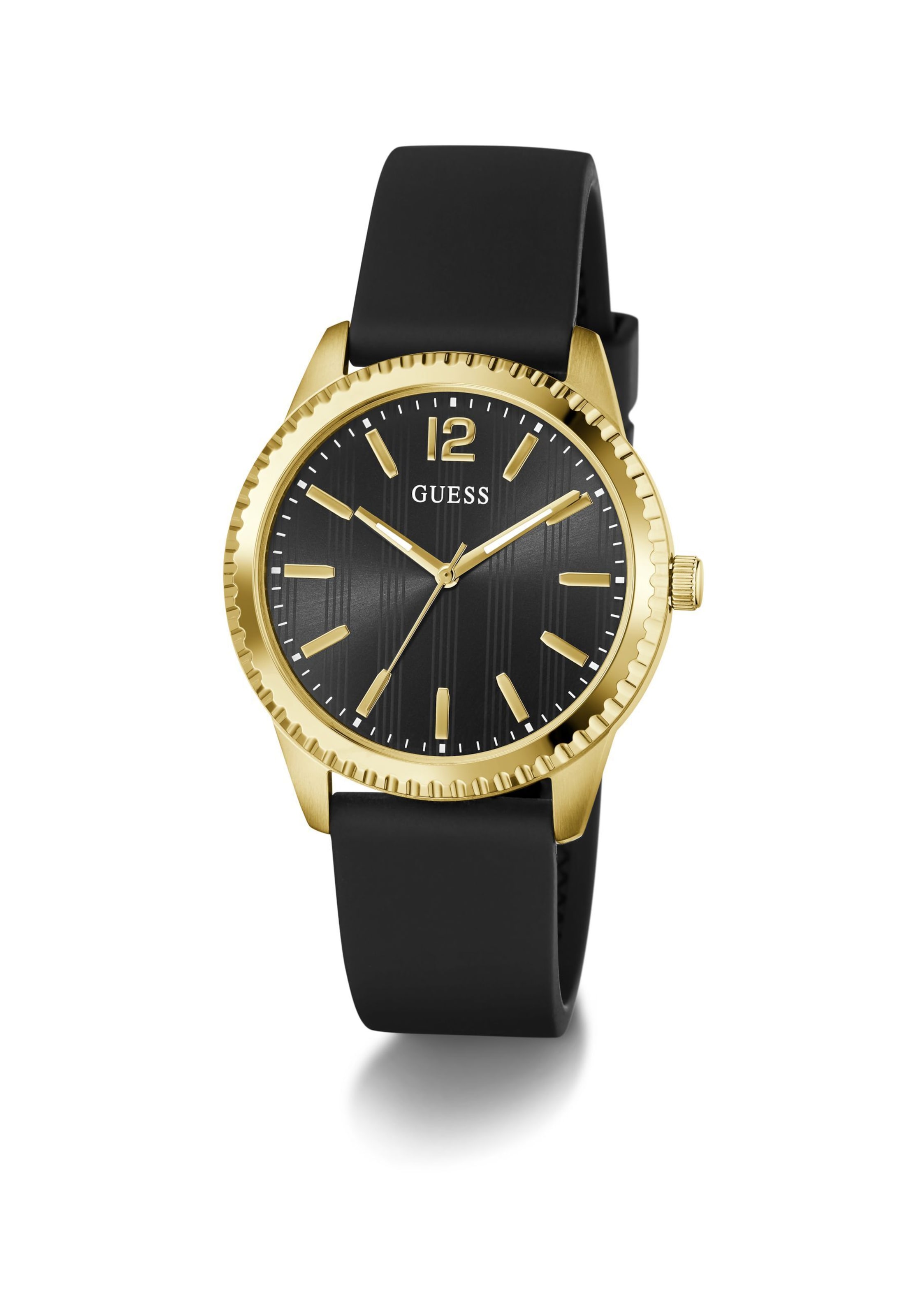 GUESS Analog watch 'Chip' in Black: front