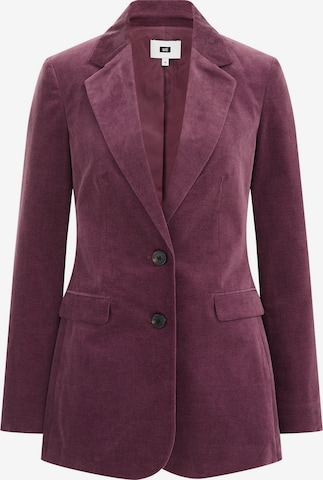 WE Fashion Blazer in Purple: front