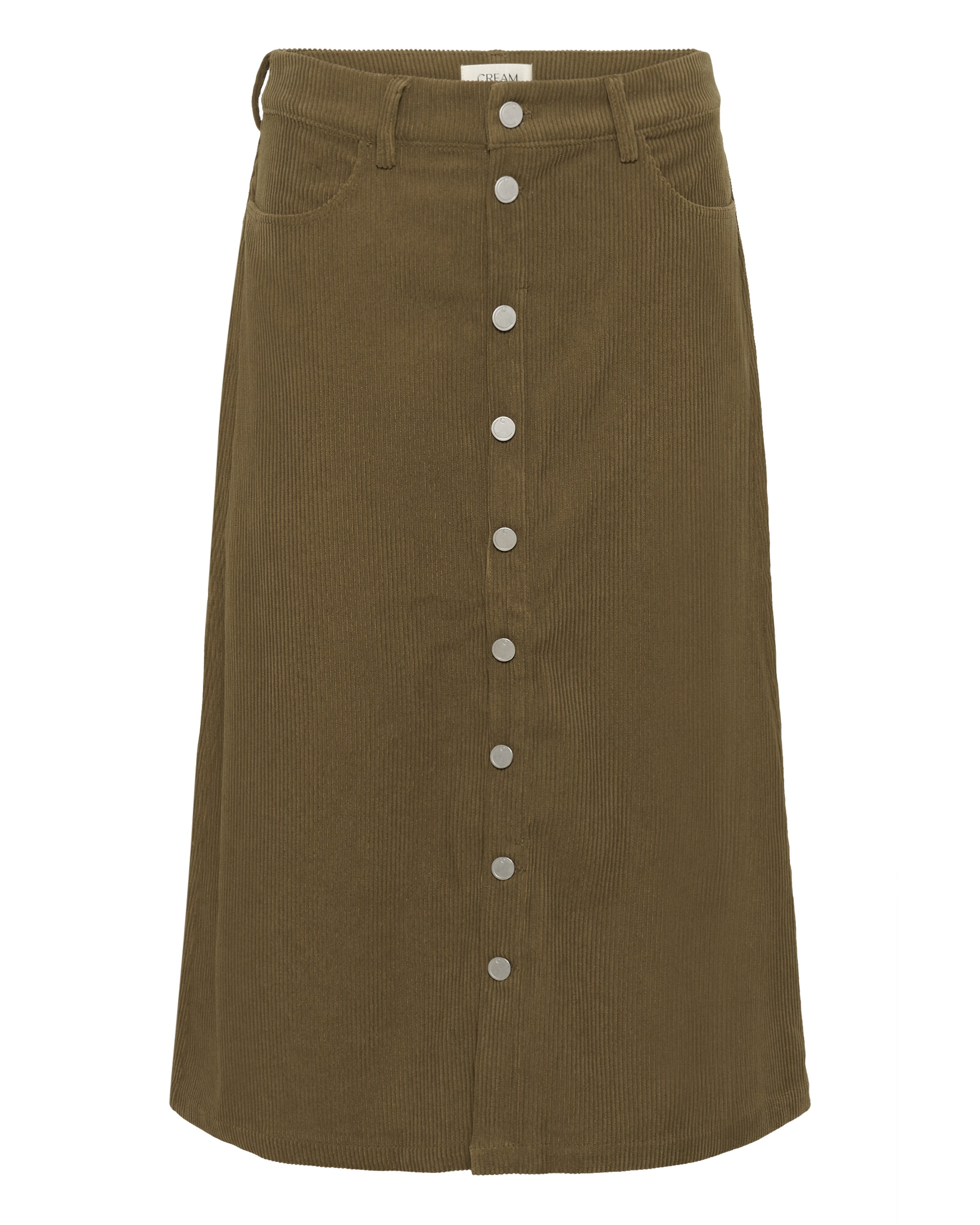 Cream Rok 'Cory ' in Groen: voorkant