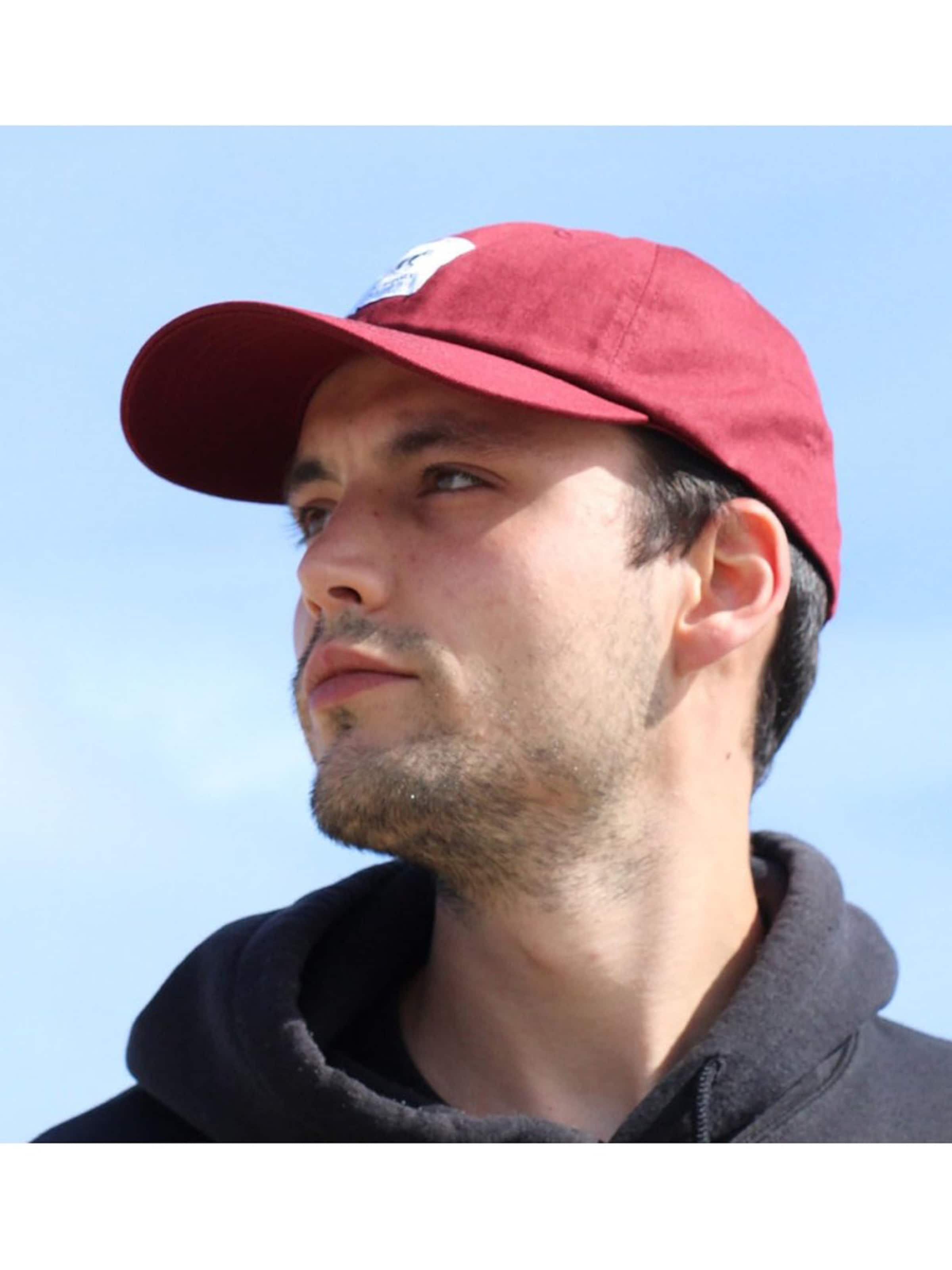 Surf Monkey Athletic Cap in Red