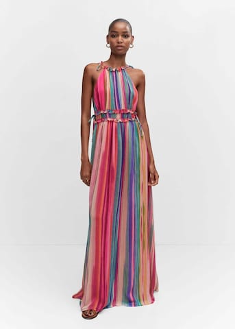 Robe 'Piru' MANGO en mélange de couleurs : devant