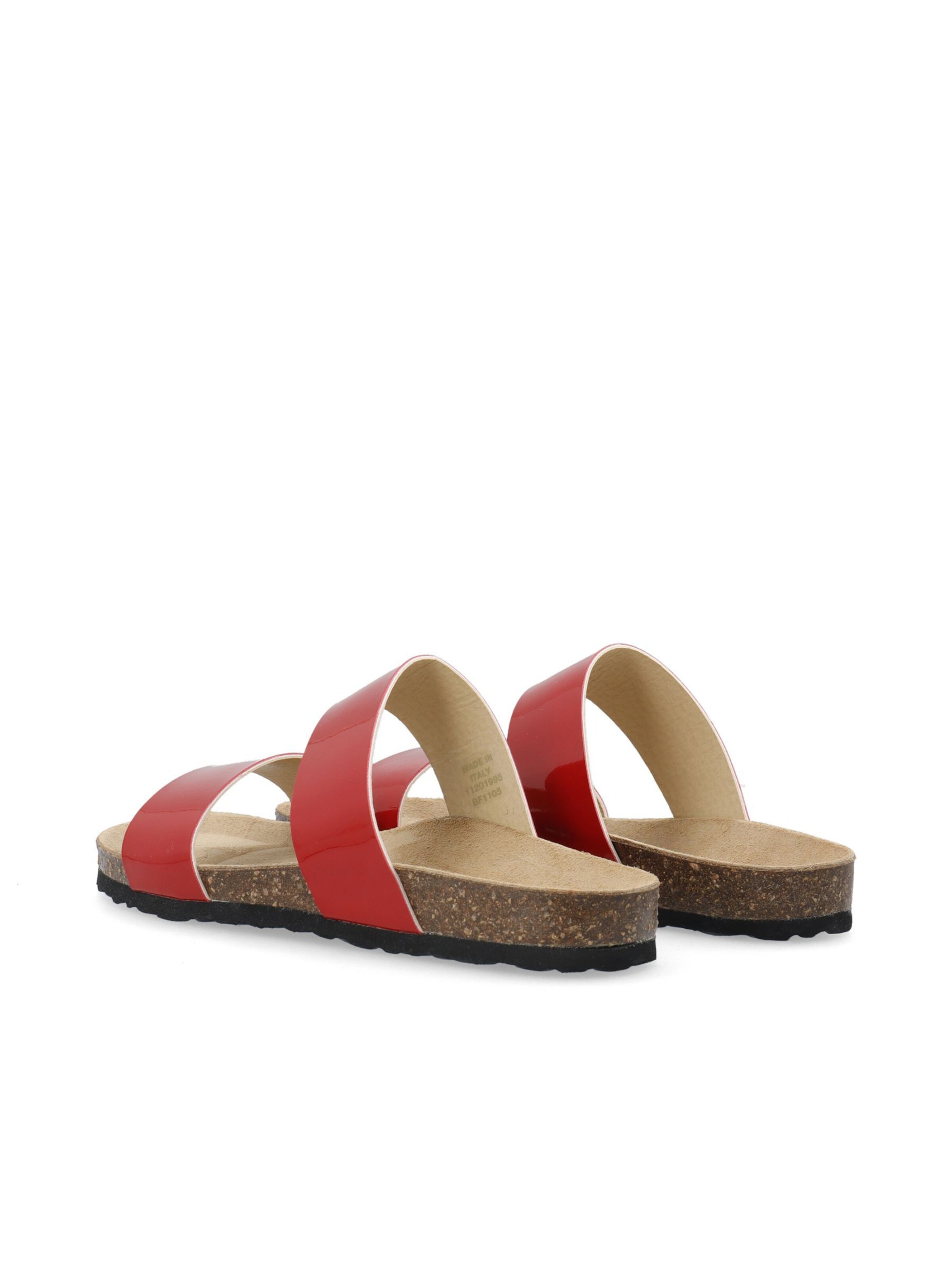 Bianco Pantolette 'Betricia' in Rot