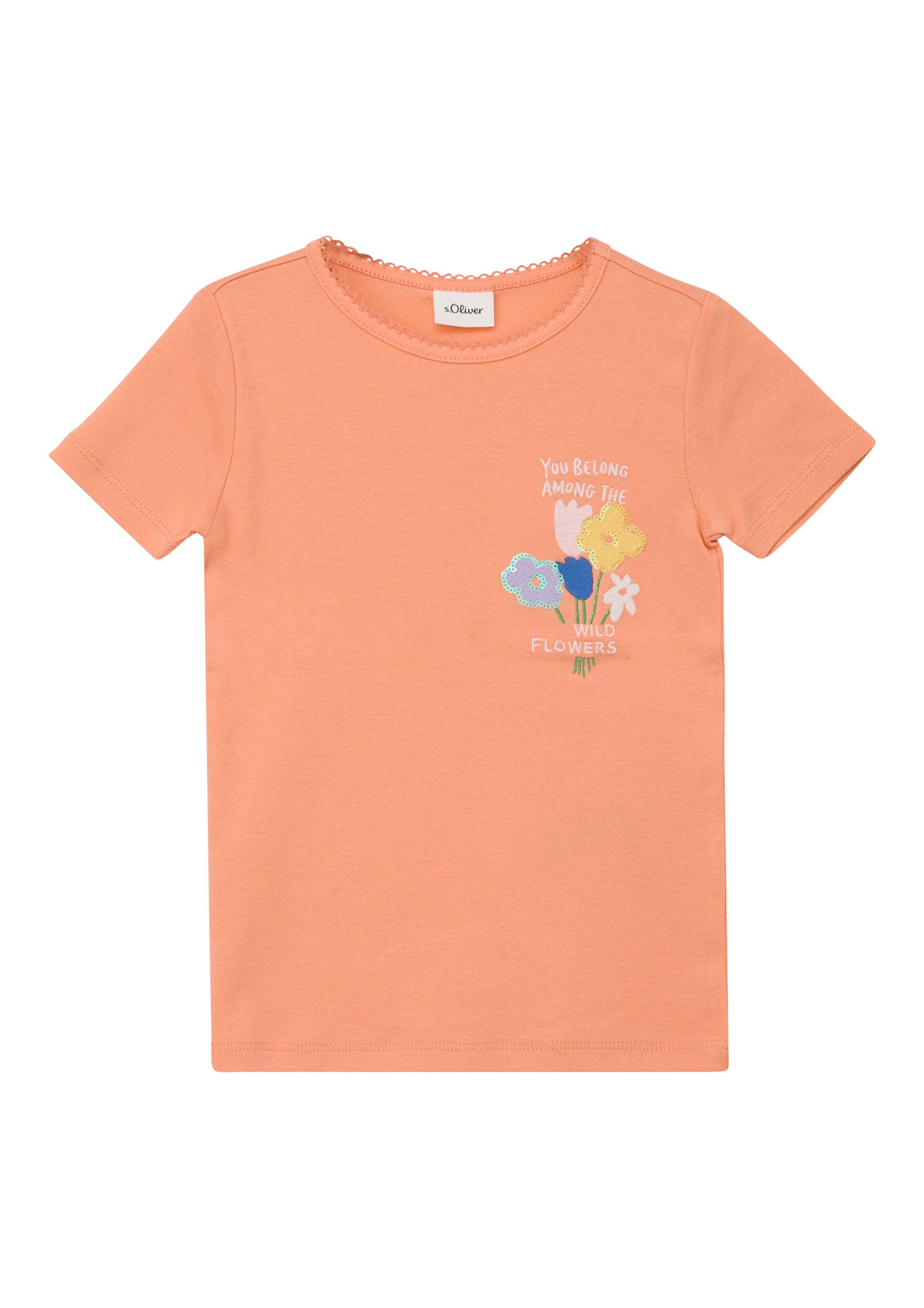 s.Oliver Shirt in Orange: front