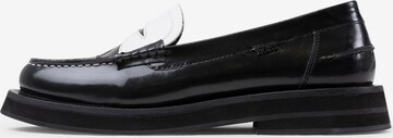 BRONX Classic Flats 'New-Frizo' in Black: front