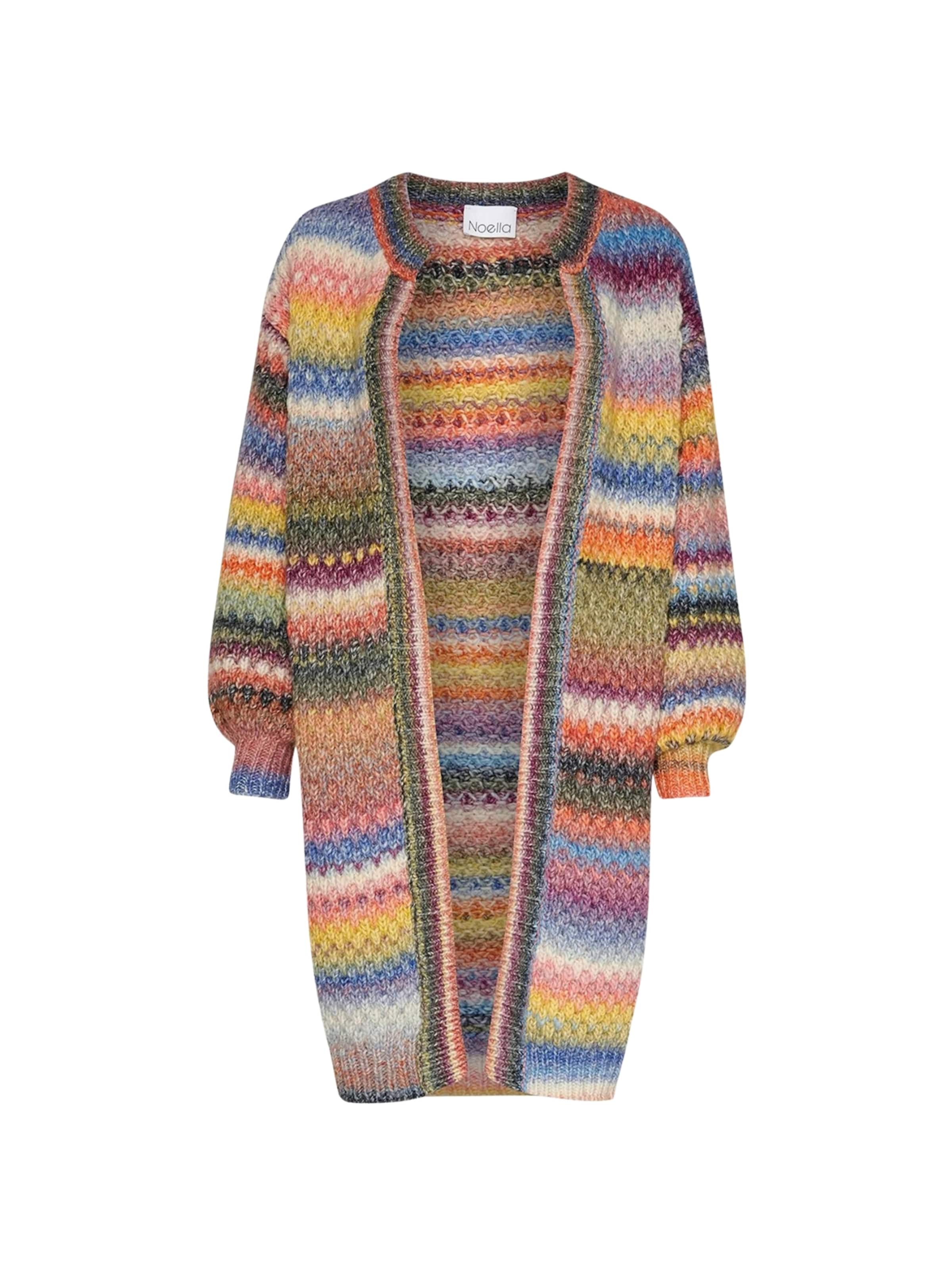 Cardigan ' Gio ' Noella en mélange de couleurs : devant