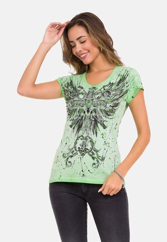 CIPO & BAXX Shirt in Groen