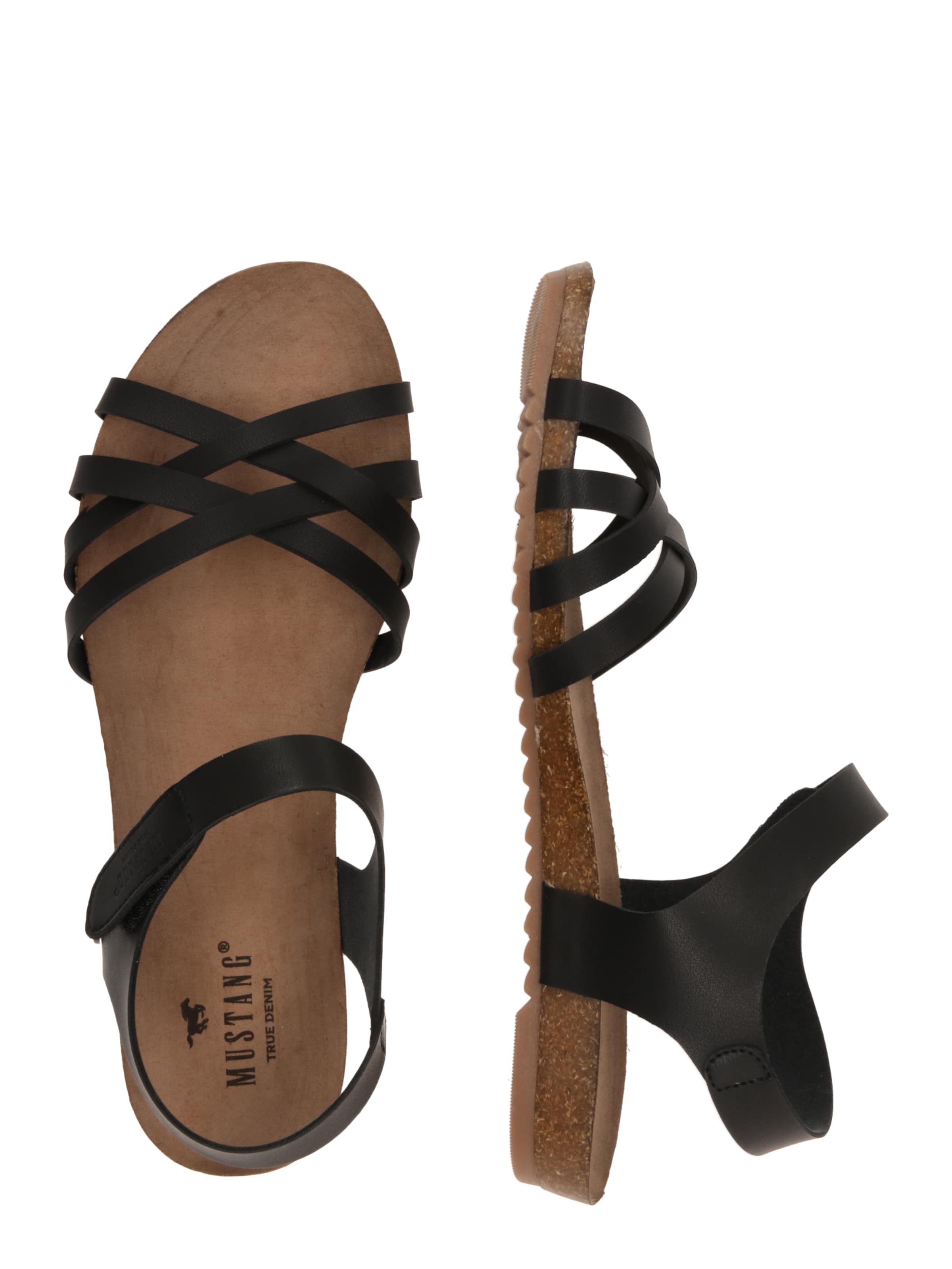 MUSTANG Sandals in Black
