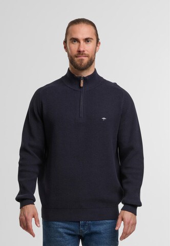 Pull-over FYNCH-HATTON en bleu : devant
