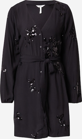 Rochie tip bluză 'OBJSIMONE' de la OBJECT pe negru: față