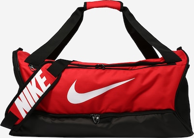 NIKE Спортна чанта в червено / черно / бяло, Преглед на продукта