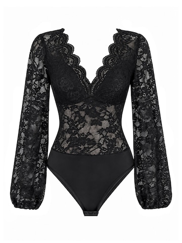 MEETWEE Bluse‌‌‌‌‌ in Schwarz: Vorderseite