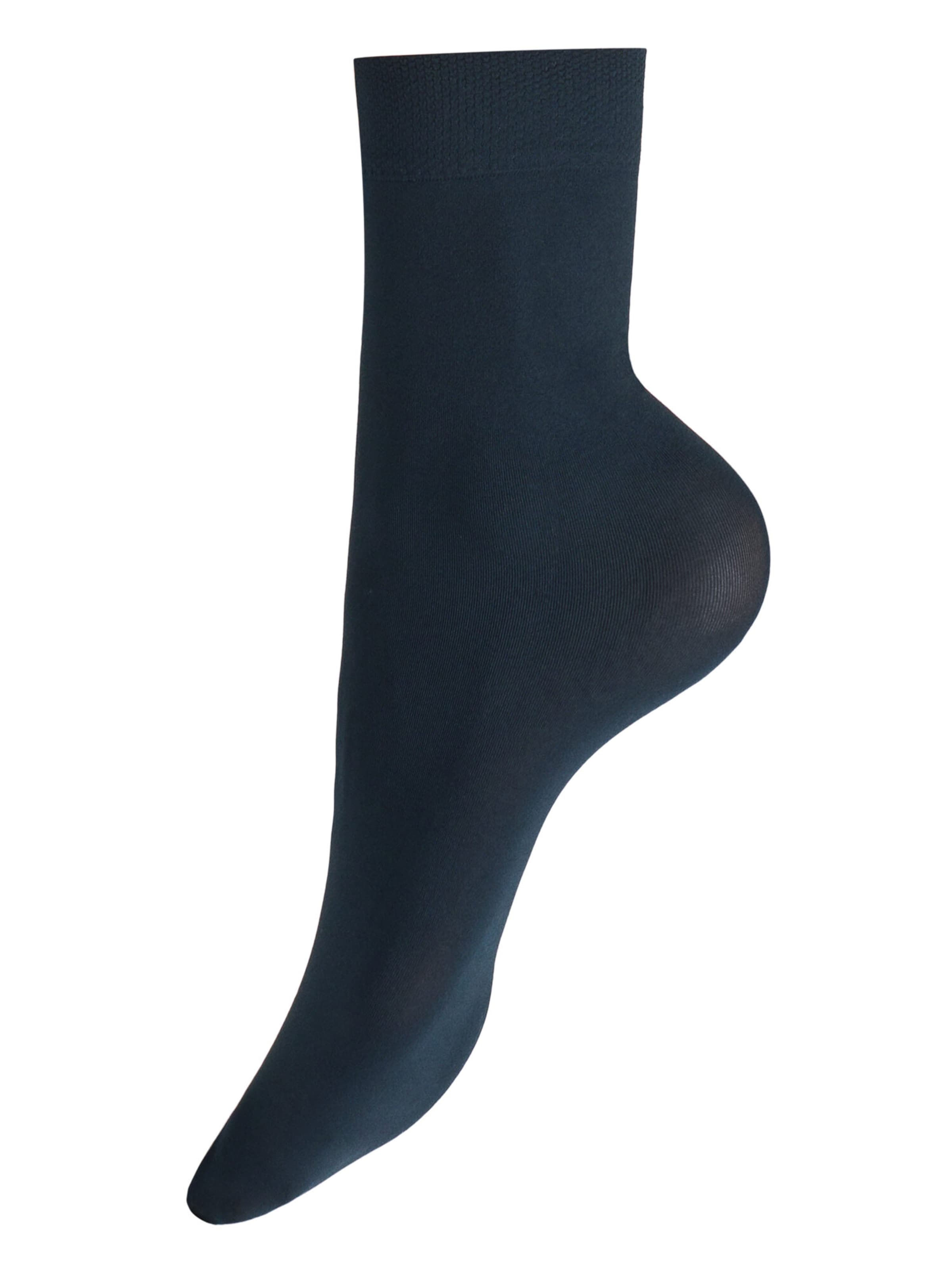Hudson Sokken 'Micro 50' in Blauw: voorkant