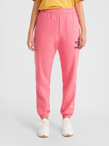 Effilé Pantalon O'NEILL en rose : devant