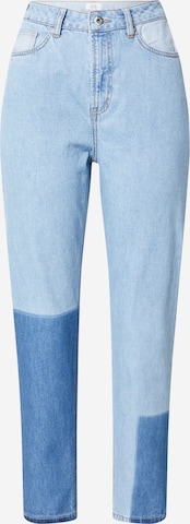 QS Regular Jeans in Blauw: voorkant