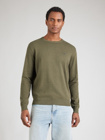 FYNCH-HATTON Пуловер в зелено: отпред