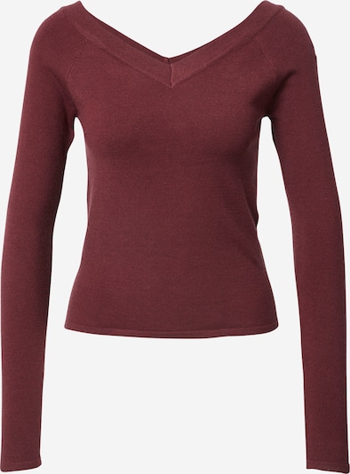 PIECES Sweater in Wine red, Item view